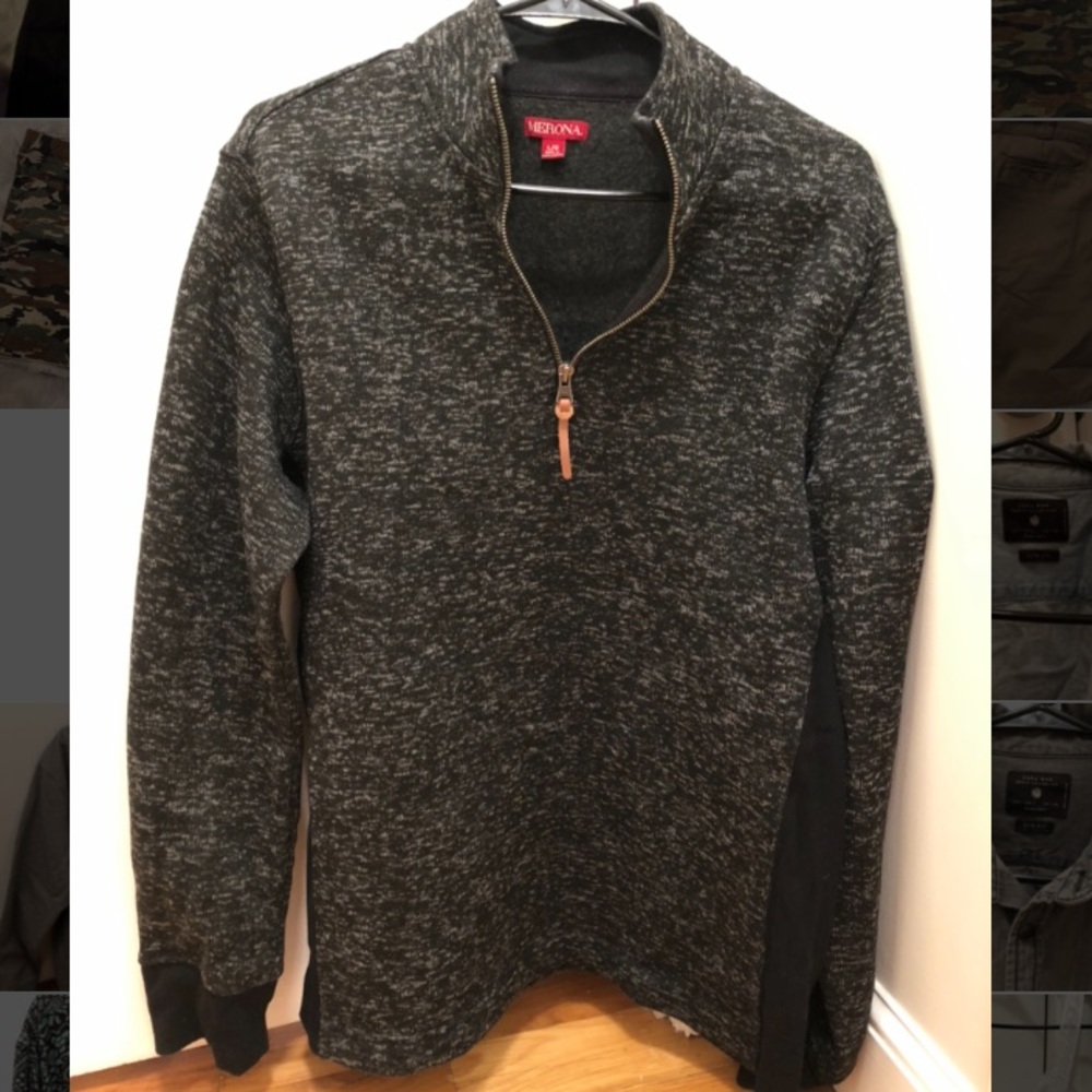 Men’s half zip sweater